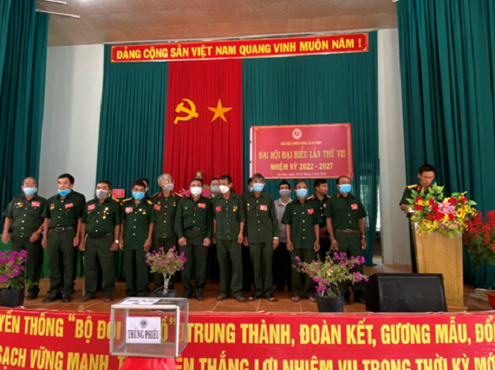 Đại hội đại biểu Hội Cựu chiến binh xã Ea Nam lần thứ VII, nhiệm kỳ 2022 -2027